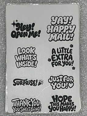 40 Hand Crafted Thank You Stickers